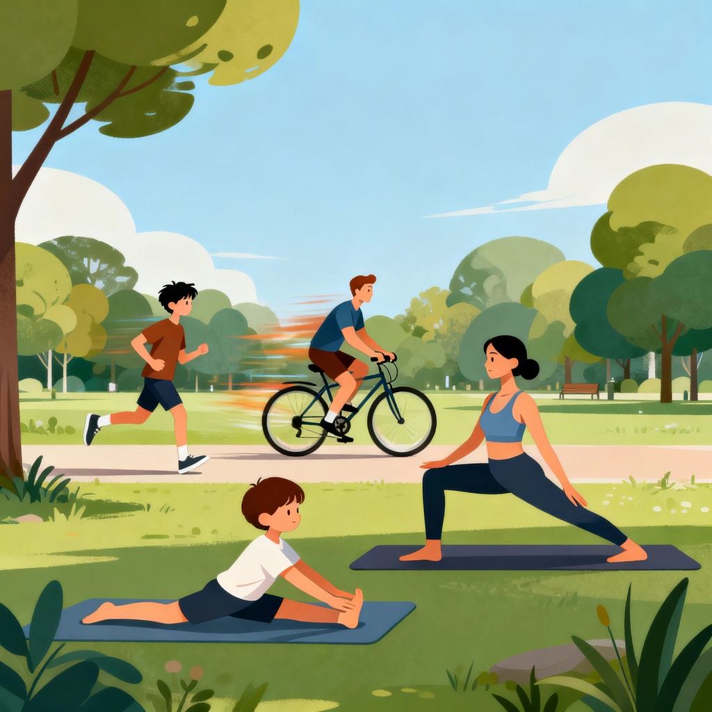 Korzyści regularnej aktywności fizycznej dla całej rodziny